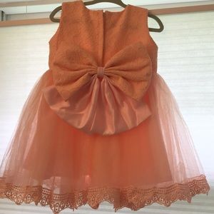 NWOT Peach special occasion dress
